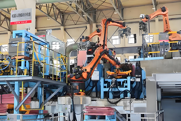 Cathode striping machine
