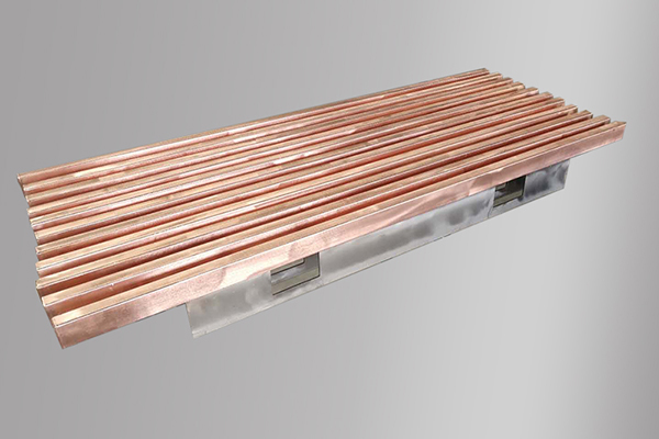 Copper clad steel cathode hanger bars